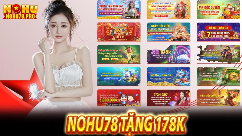 Nohu78 Tặng 178k